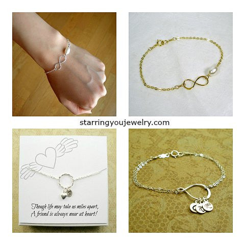 Handmade Women's Bracelet Gift Sterling Silver Gold 