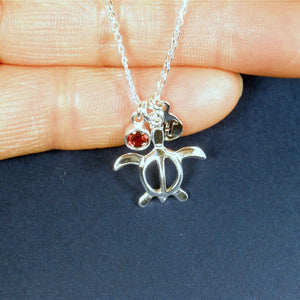 turtle initial necklace personalized jewelry sterling silver