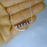 wedding party gifts for mother in law amethyst necklace