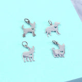 Dog Necklace: Labrador Retriever, Chihuahua, Yorkie, Sterling Silver