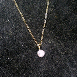 pearl bridesmaid necklace gift set swarovski gold