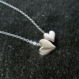mom heart necklace gift sterling silver