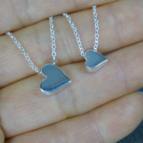 Long Distance Mom Gifts Message Card Jewelry Silver Heart Necklace Starring You Jewelry