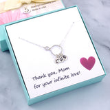 personalized mom gifts childrens initial necklace sterling silver