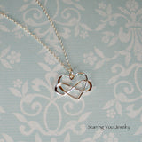 mother daughter necklace set gifts infinity jewelry sterling silver