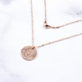 Personalized Mom & Child Always Necklace Gift, 14k Rose/Yellow Gold-Filled or Sterling Silver