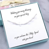 Christian Gifts: Sideways Cross Bracelet, Sterling Silver