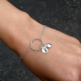 long distance friend gifts personalized friendship bracelet sterling silver