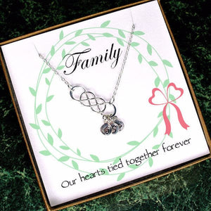 long distance family gifts grandma mother in law necklace