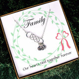 long distance family gifts grandma mother in law necklace