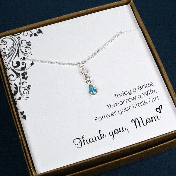 mother of the bride or groom gift gemstone jewelry