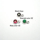 Starring You Jewelry Black onyx Emerald Ruby