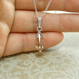 Swarovski Crystal Pendant Necklace, Sterling Silver 