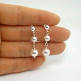 wedding pearl bride jewelry swarovski