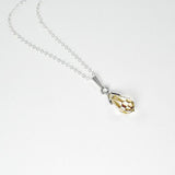 Swarovski Crystal Pendant Necklace, Sterling Silver 